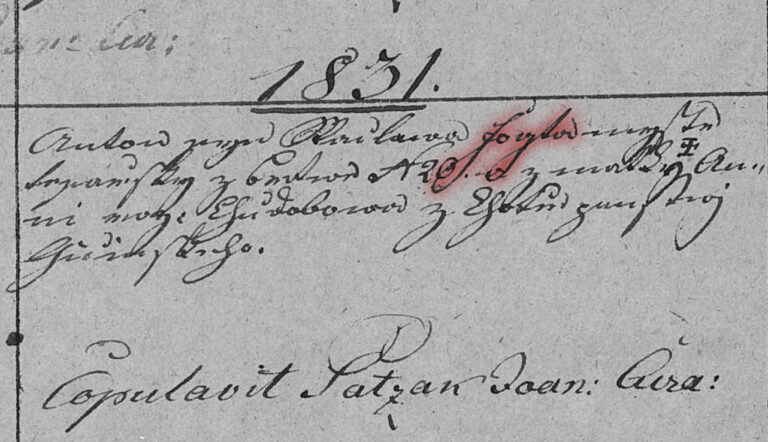 Pochodzenie nazwiska FOJT